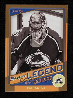 2012-13 O-Pee-Chee - Marquee Legend Gold - Retail #G3 - Patrick Roy