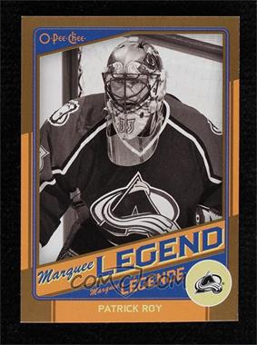 2012-13 O-Pee-Chee - Marquee Legend Gold - Retail #G3 - Patrick Roy