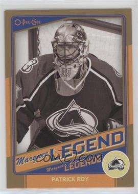 2012-13 O-Pee-Chee - Marquee Legend Gold - Retail #G3 - Patrick Roy