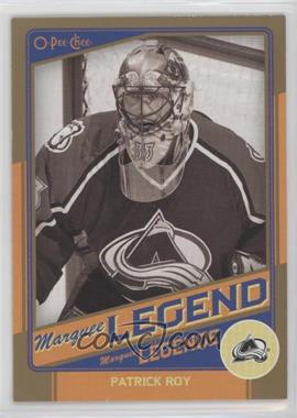 2012-13 O-Pee-Chee - Marquee Legend Gold - Retail #G3 - Patrick Roy