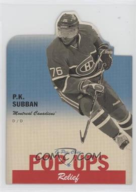 2012-13 O-Pee-Chee - Pop Ups #PU-29 - P.K. Subban