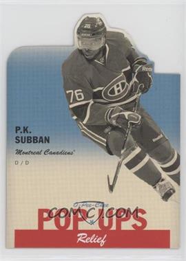 2012-13 O-Pee-Chee - Pop Ups #PU-29 - P.K. Subban