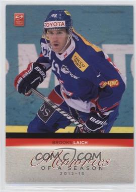 2012-13 PCAS Swiss National League - [Base] #SNL-089 - Memories of a Season - Brooks Laich