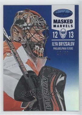 2012-13 Panini Certified - [Base] - Mirror Blue #106 - Masked Marvels - Ilya Bryzgalov /50