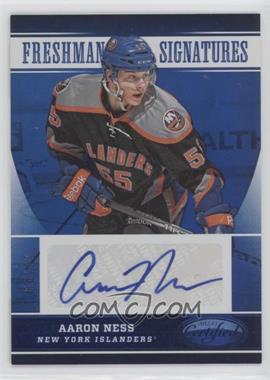 2012-13 Panini Certified - [Base] - Mirror Blue #156 - Freshman Signatures - Aaron Ness /99