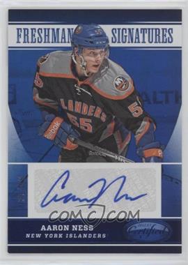 2012-13 Panini Certified - [Base] - Mirror Blue #156 - Freshman Signatures - Aaron Ness /99