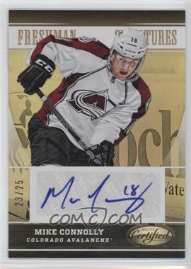 2012-13 Panini Certified - [Base] - Mirror Gold #174 - Freshman Signatures - Mike Connolly /25