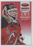 Masked Marvels - Martin Brodeur #/100