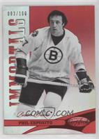 Immortals - Phil Esposito #/100