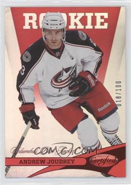 2012-13 Panini Certified - [Base] - Mirror Red #141 - Certified Rookie - Andrew Joudrey /100