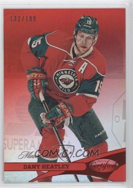 2012-13 Panini Certified - [Base] - Mirror Red #15 - Dany Heatley /199