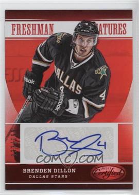 2012-13 Panini Certified - [Base] - Mirror Red #160 - Freshman Signatures - Brenden Dillon /199