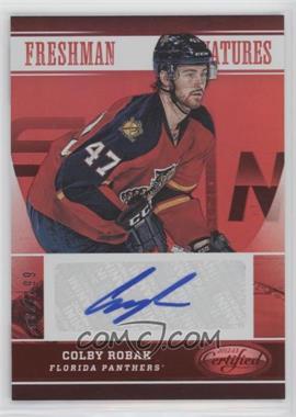 2012-13 Panini Certified - [Base] - Mirror Red #165 - Freshman Signatures - Colby Robak /199