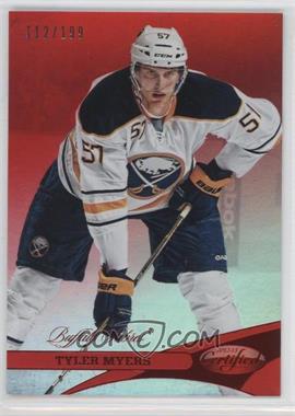 2012-13 Panini Certified - [Base] - Mirror Red #57 - Tyler Myers /199