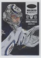 Masked Marvels - Ondrej Pavelec [EX to NM] #/999