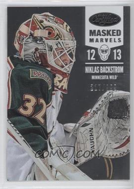 2012-13 Panini Certified - [Base] #116 - Masked Marvels - Niklas Backstrom /999