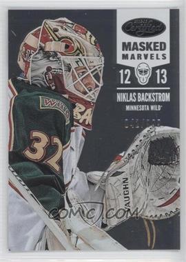 2012-13 Panini Certified - [Base] #116 - Masked Marvels - Niklas Backstrom /999