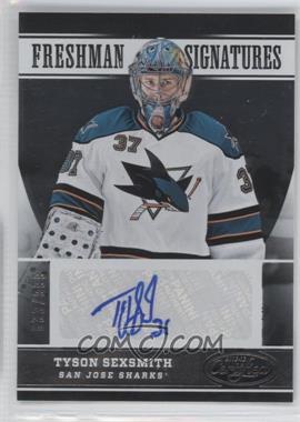 2012-13 Panini Certified - [Base] #157 - Freshman Signatures - Tyson Sexsmith /999