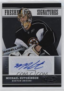 2012-13 Panini Certified - [Base] #172 - Freshman Signatures - Michael Hutchinson /999