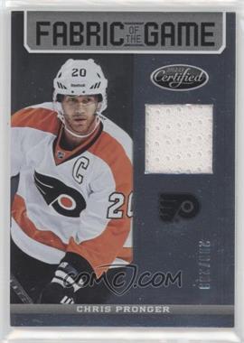 2012-13 Panini Certified - Fabric of the Game #FOG-PRO - Chris Pronger /299 [EX to NM]