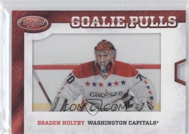 2012-13 Panini Certified - Goalie Pulls #GP49 - Braden Holtby