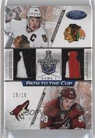 Jonathan Toews, Antoine Vermette #/10