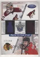 Mike Smith, Brent Seabrook #/250