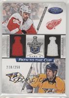 David Legwand, Tomas Holmstrom #/250