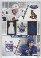 Erik Karlsson, Michael Del Zotto #/250