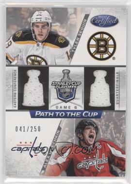 2012-13 Panini Certified - Path to the Cup Quarterfinals - Dual Jerseys #PCQF34 - Tyler Seguin, Alex Ovechkin /250