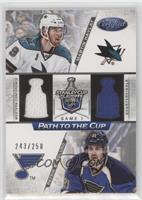 Martin Havlat, Patrik Berglund #/250