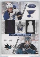 B.J. Crombeen, Antti Niemi #/250