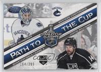 Cory Schneider, Justin Williams #/399