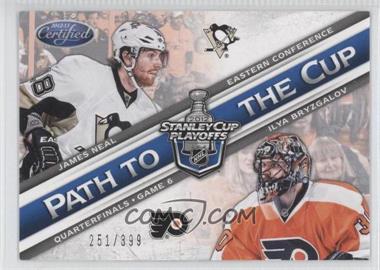 2012-13 Panini Certified - Path to the Cup Quarterfinals #PCQF48 - Ilya Bryzgalov, James Neal /399