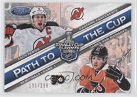 Zach Parise, James van Riemsdyk #/299