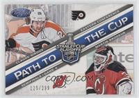 Claude Giroux, Martin Brodeur #/299