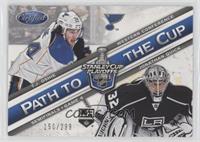 Jonathan Quick, T.J. Oshie #/299