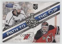 Justin Williams, Martin Brodeur #/99