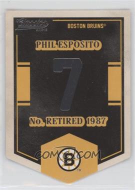 2012-13 Panini Classics Signatures - Banner Numbers #EN13 - Phil Esposito