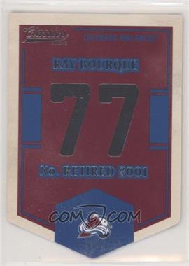 2012-13 Panini Classics Signatures - Banner Numbers #EN25 - Ray Bourque [EX to NM]