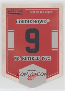 2012-13 Panini Classics Signatures - Banner Numbers #EN30 - Gordie Howe