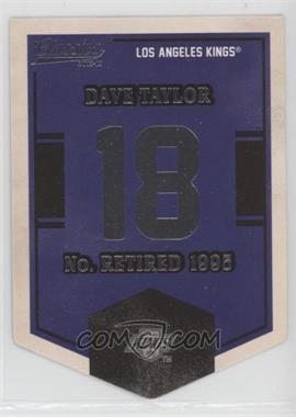 2012-13 Panini Classics Signatures - Banner Numbers #EN38 - Dave Taylor