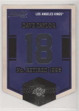 2012-13 Panini Classics Signatures - Banner Numbers #EN38 - Dave Taylor