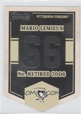 2012-13 Panini Classics Signatures - Banner Numbers #EN9 - Mario Lemieux