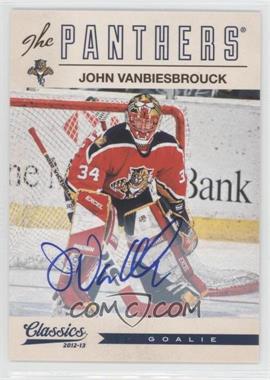 2012-13 Panini Classics Signatures - [Base] - Autographs #106 - John Vanbiesbrouck