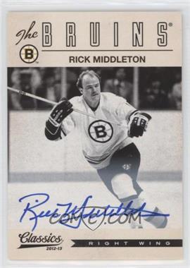 2012-13 Panini Classics Signatures - [Base] - Autographs #114 - Rick Middleton