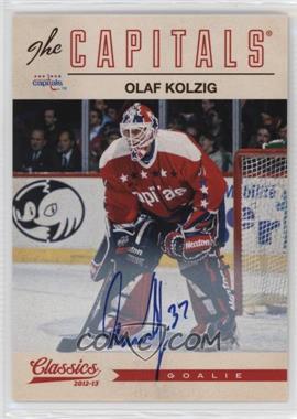 2012-13 Panini Classics Signatures - [Base] - Autographs #126 - Olaf Kolzig