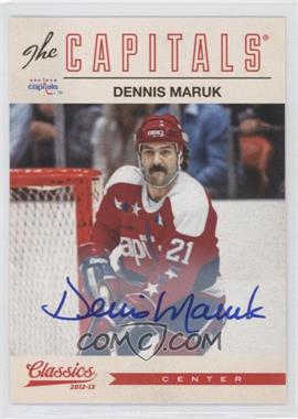 2012-13 Panini Classics Signatures - [Base] - Autographs #131 - Dennis Maruk