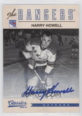 2012-13 Panini Classics Signatures - [Base] - Autographs #144 - Harry Howell