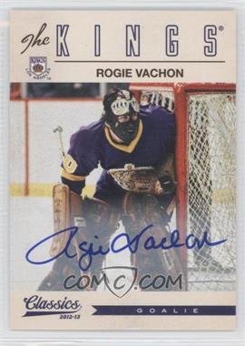 2012-13 Panini Classics Signatures - [Base] - Autographs #158 - Rogie Vachon